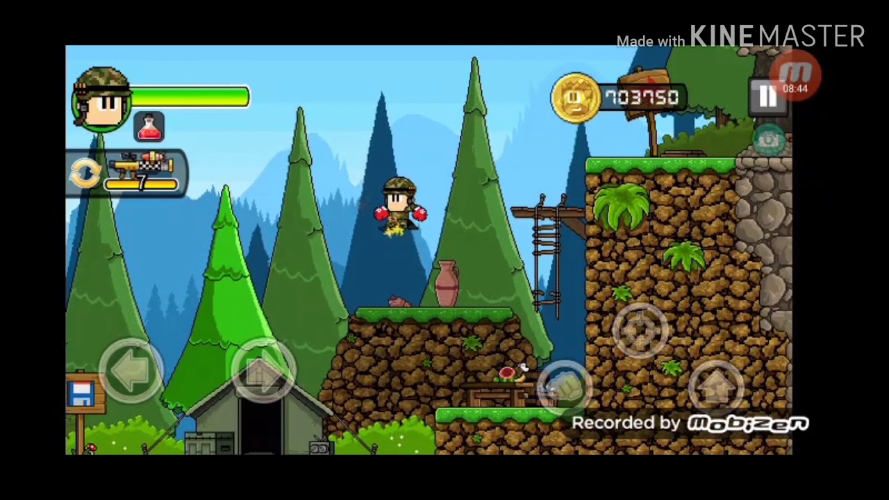 Секретные зоны в игре Dan The Man