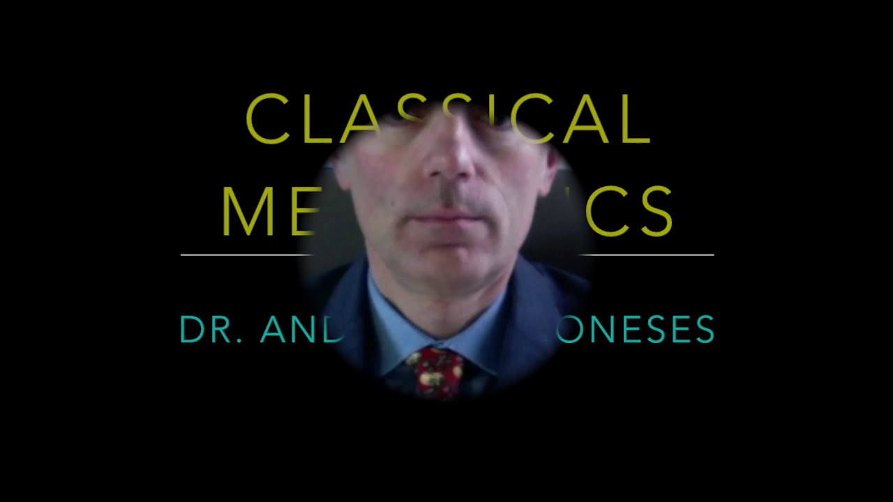 CLASSICAL MECHANICS. An example on Euler-Lagrange equations.