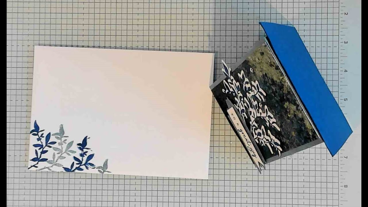 Natures  Symphony  flap fold Man card