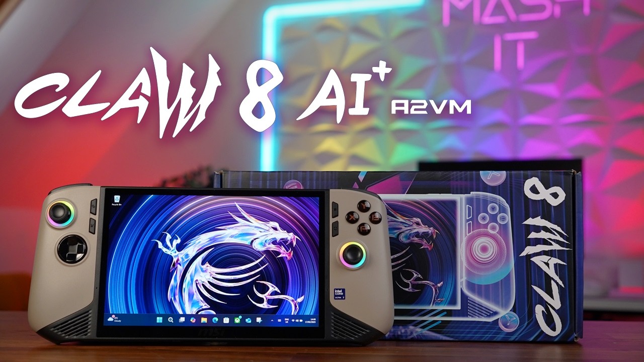 MSI Claw 8 AI+ Unboxing and First Impressions