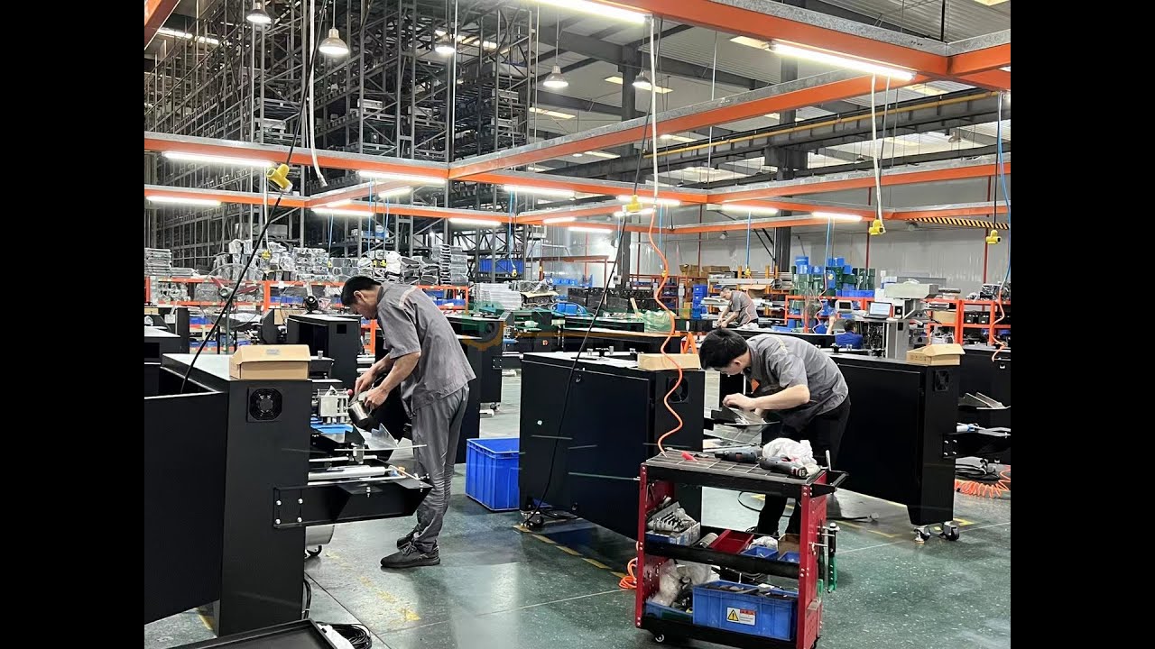 Soontact packing machine workshop | Chinese strong power packing machine workshop