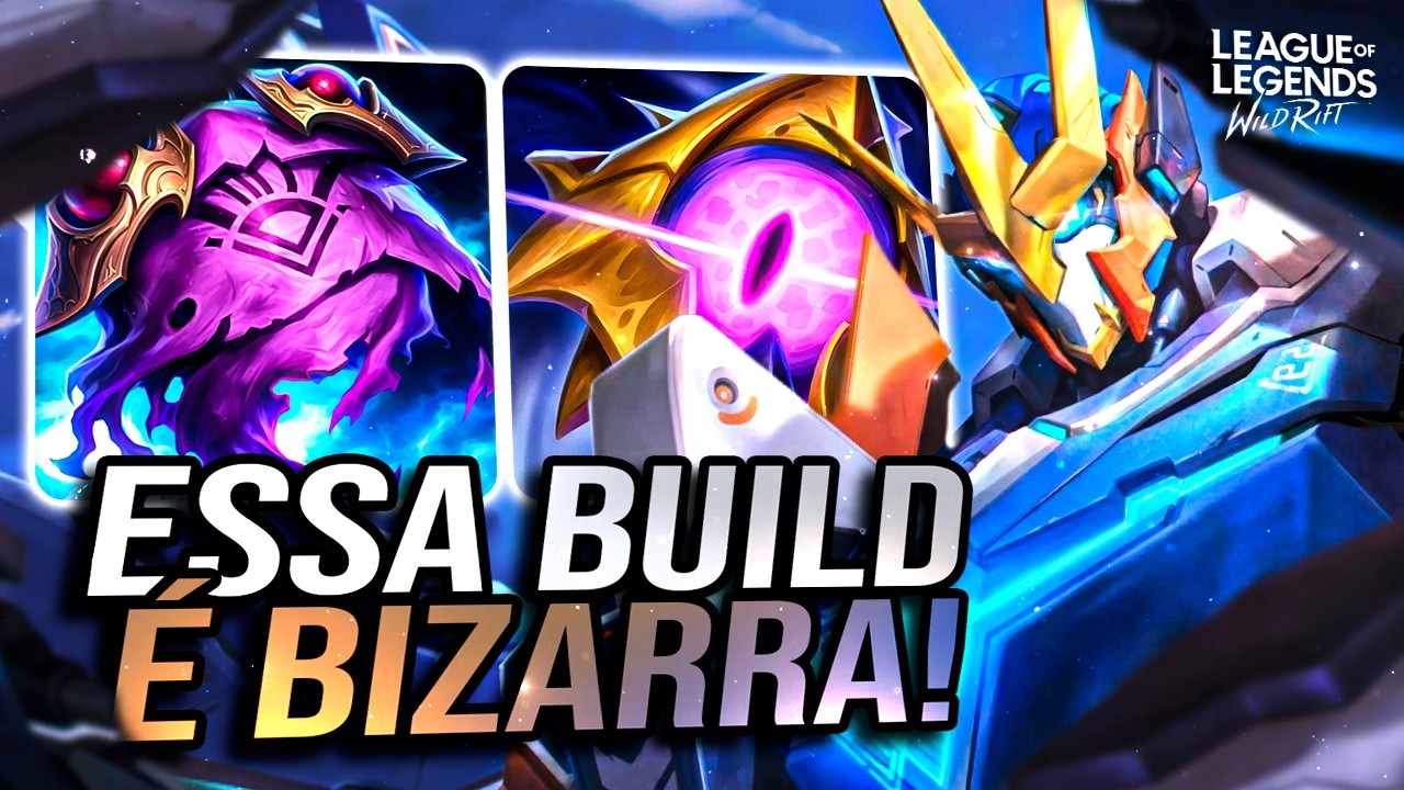 VOCÊ NÃO PODE IGNORAR ISSO! ESSA BUILD DO GALIO PODE QUEBRAR O JOGO | LoL Wild Rift