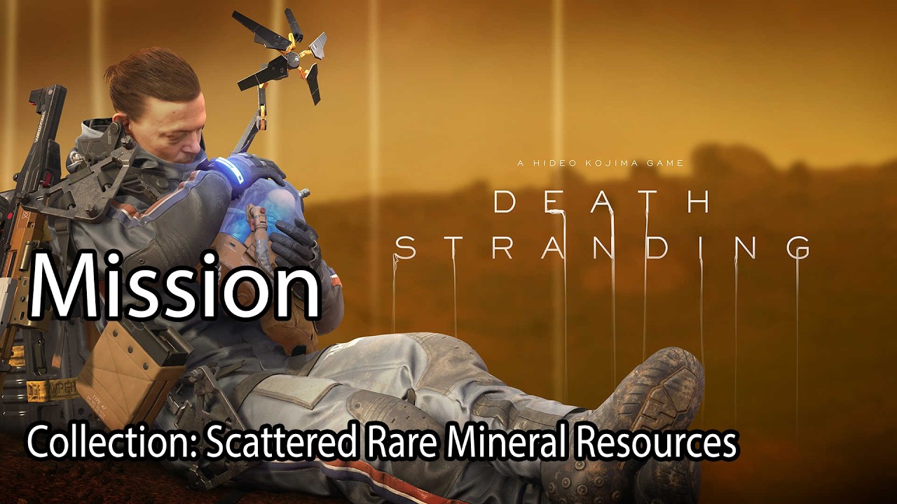 Death Stranding Director's Cut Mission Collection: Scattered Rare Mineral Resources
