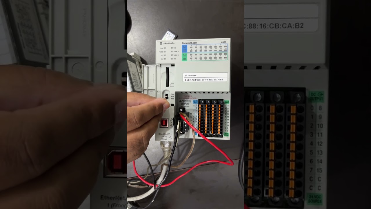 How to Clear Memory of CompactLogix PLC ? | Hard Reset a CompactLogix 1769 PLC