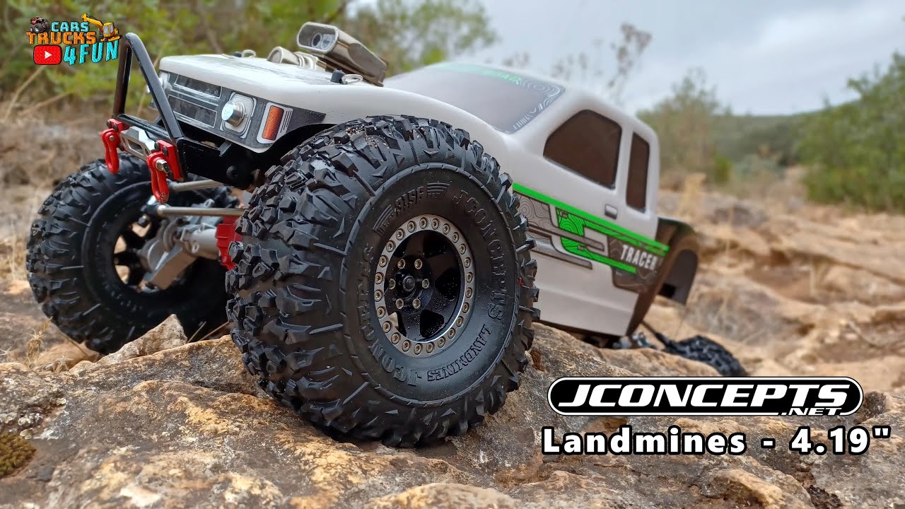 Landmines Tires on RGT Tracer | 4 Wheel Steering | JConcepts | Best Tire For RGT | Cars Trucks 4 Fun