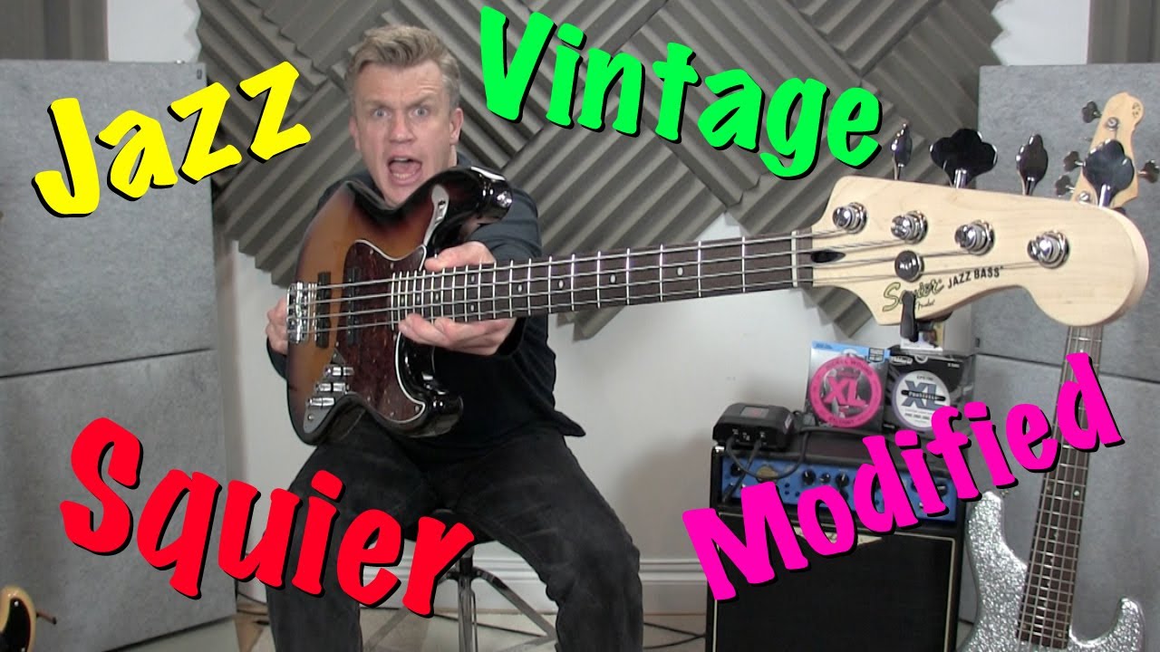 Squier By Fender Vintage Modified Jazz Bass Review