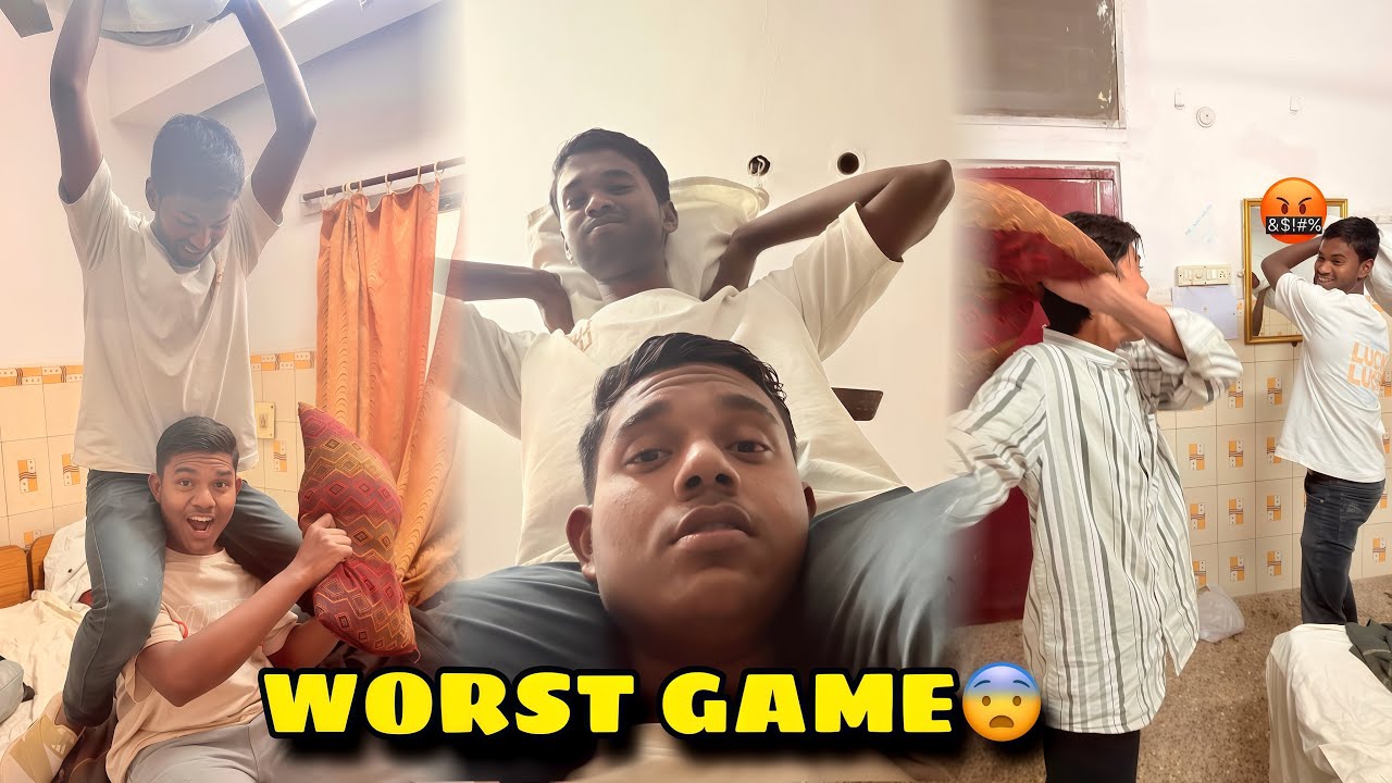 Sabse Worst Game! 😂 | Friends secrets 🤐 | Pillow Fight Gone Wrong🔥”