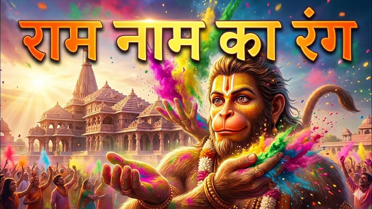 अवध में ऐसी होली कभी नहीं देखी! 🌸 | राम नाम के रंग में डूबा संसार | जय श्री राम…गूंजे चारों धाम…