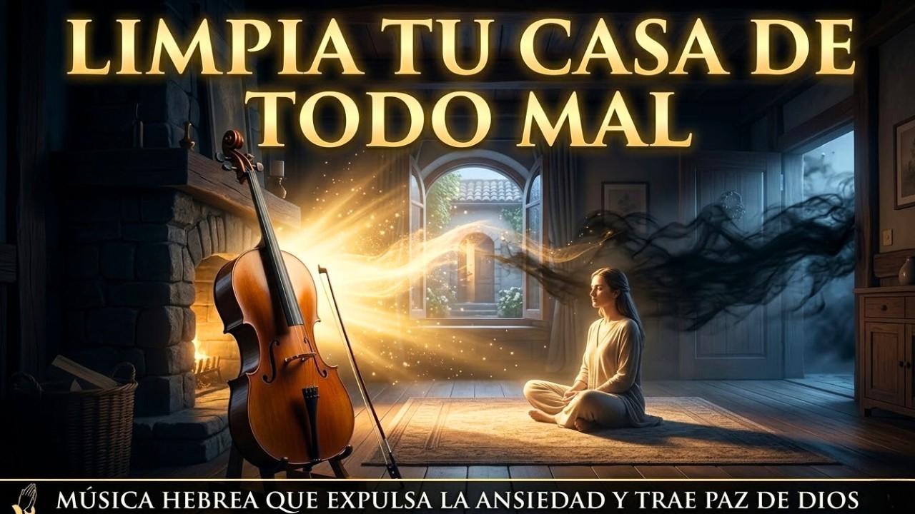 LIMPIA TU CASA DE TODO MAL: Música Hebrea que Expulsa la Ansiedad y Trae Paz de Dios