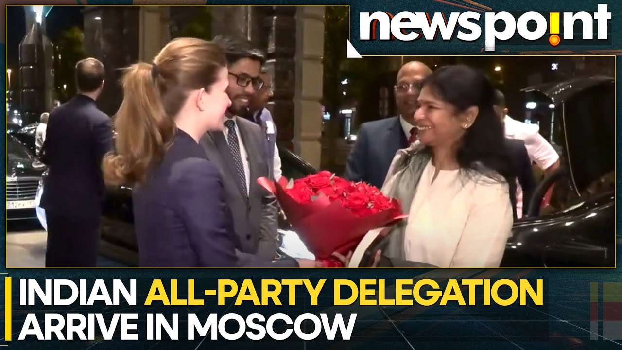 Operation Sindoor Outreach: Third All-Party Delegation Led By DMK MP Kanimozhi Reaches Moscow | WION