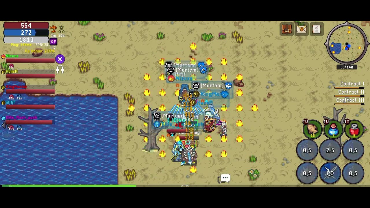 Reunión Online Tarkan mapa 140 Hunt Tortugas 80+ Ya llegamos al fin a la zona top 😎💪💪💪