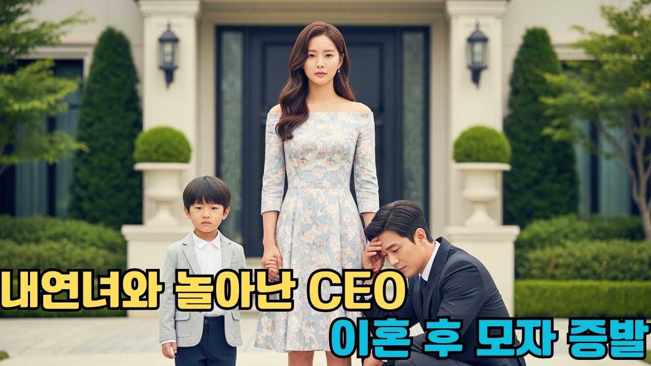 내연녀와 놀아난 CEO 몰래 이혼 도장 찍고 아들과 증발해버린 아내 #한국드라마 #CEO로맨스