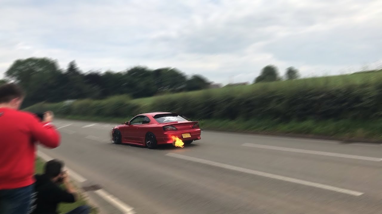 JDM cars leaving Japfest @ Donington Park Circuit (Part 1)