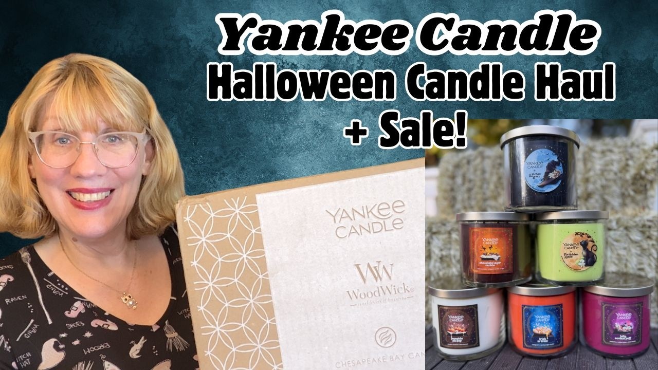 Распаковка и распродажа свечей Yankee Candle на Хэллоуин!