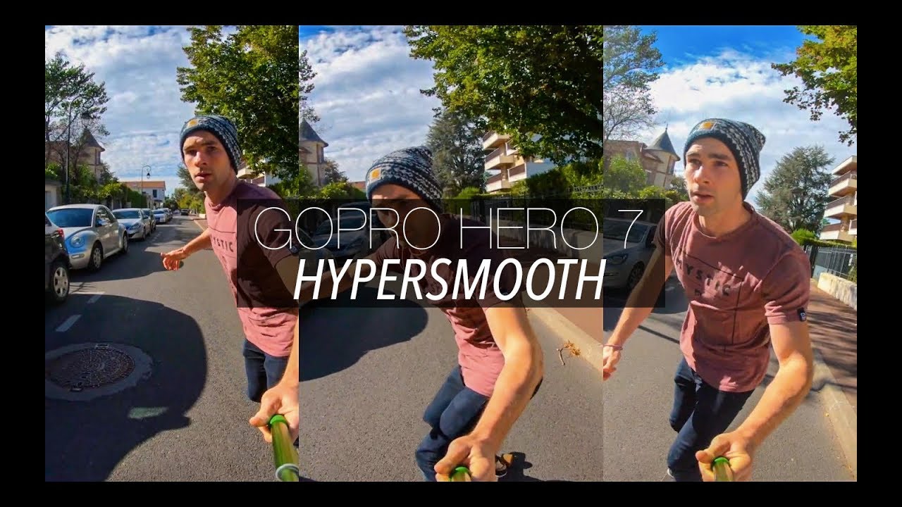 GoPro: HERO7 #HyperSmooth VS Gimbal Feiyu Tech GW2