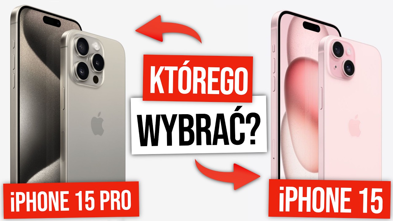 iPhone 15 Pro vs iPhone 15, a może 14 Pro? 📱Którego Kupić, Aby NIE ŻAŁOWAĆ?❌
