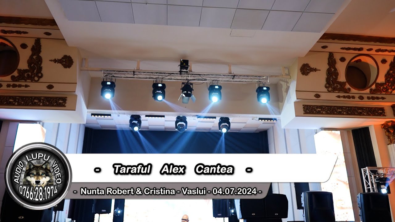 Nunta Robert & Cristina - 12 - Taraful Alex Cantea - Vaslui 04.07.2024