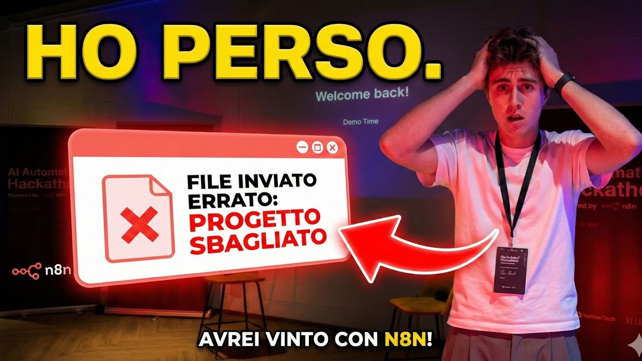 Vincere SENZA farlo sapere l'AI Automation Hackathon Powered By n8n a Milano | @YellowTech_AI