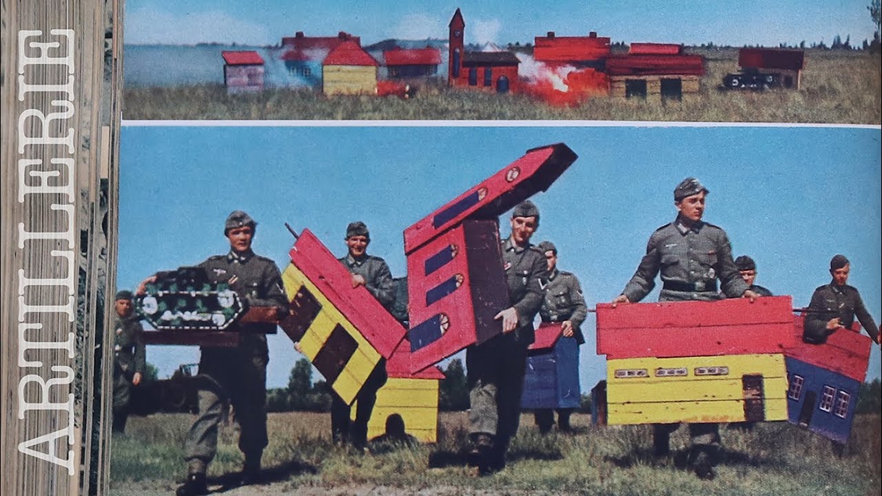 TRAINING OF GERMAN ARTILLERYMEN - Monatsschau Nr. 15 1943 German Newsreel