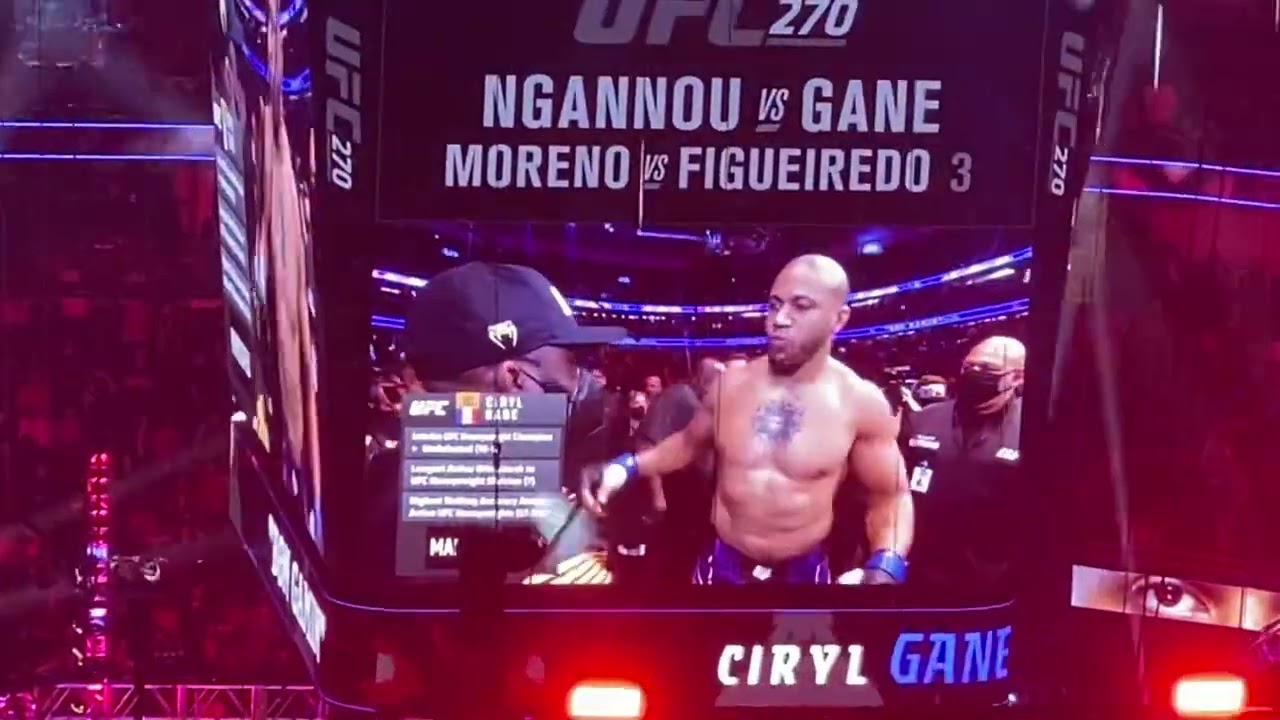 Ciryl Gane Walkout (UFC 270)