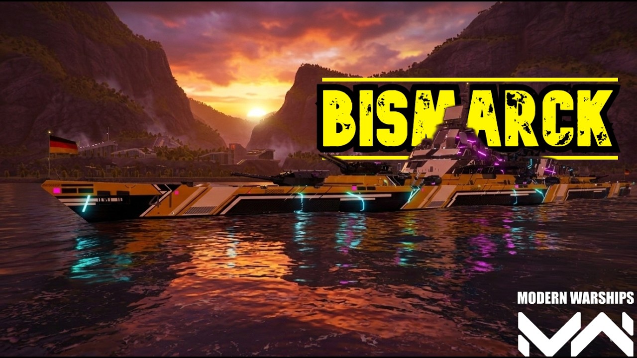 FGS Bismarck (H-41V) | AFTER BUFF Reload Time SINTING | Modern Warships