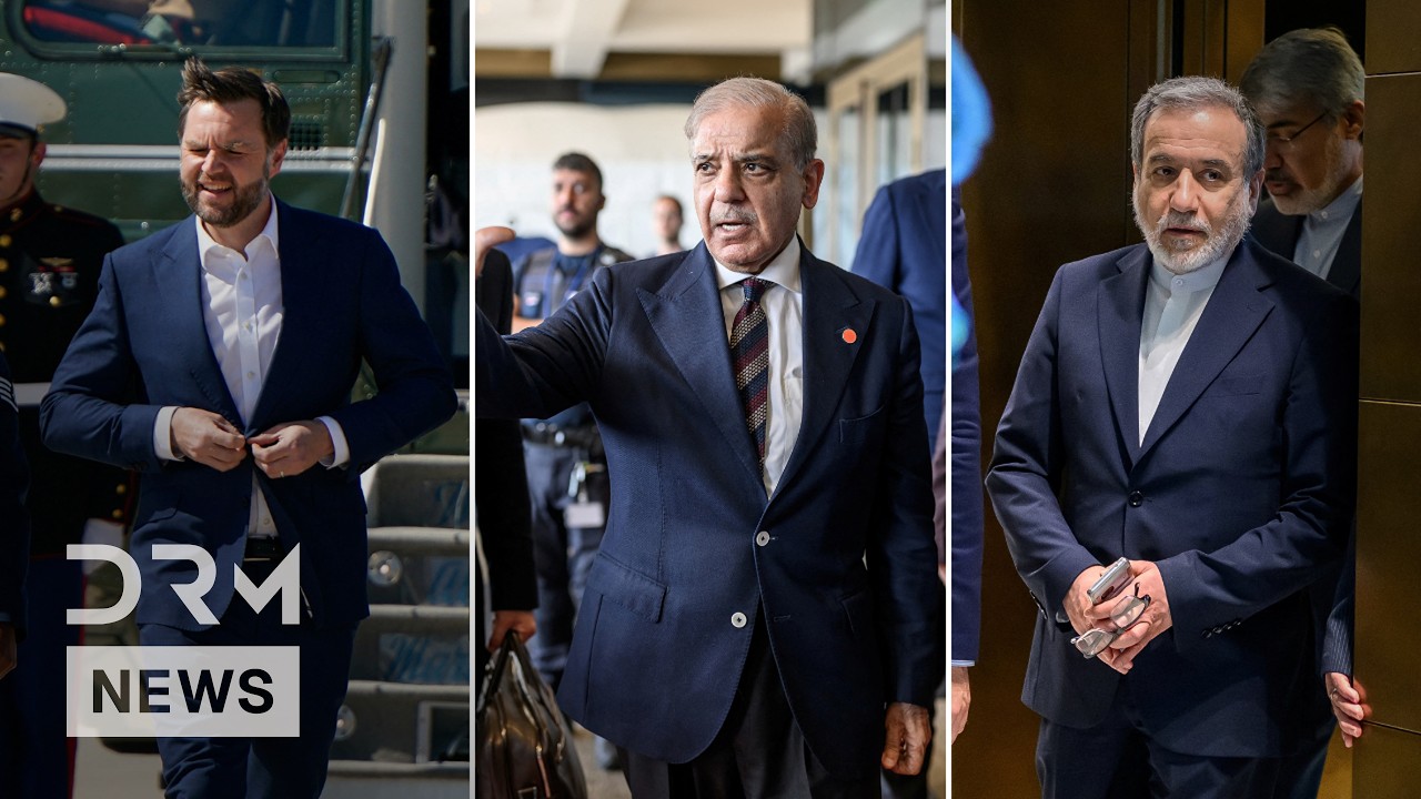 Iran Delegation, JD Vance And Pakistan PM Shehbaz Arrive For Key US Iran Talks | DRM News | AC1F