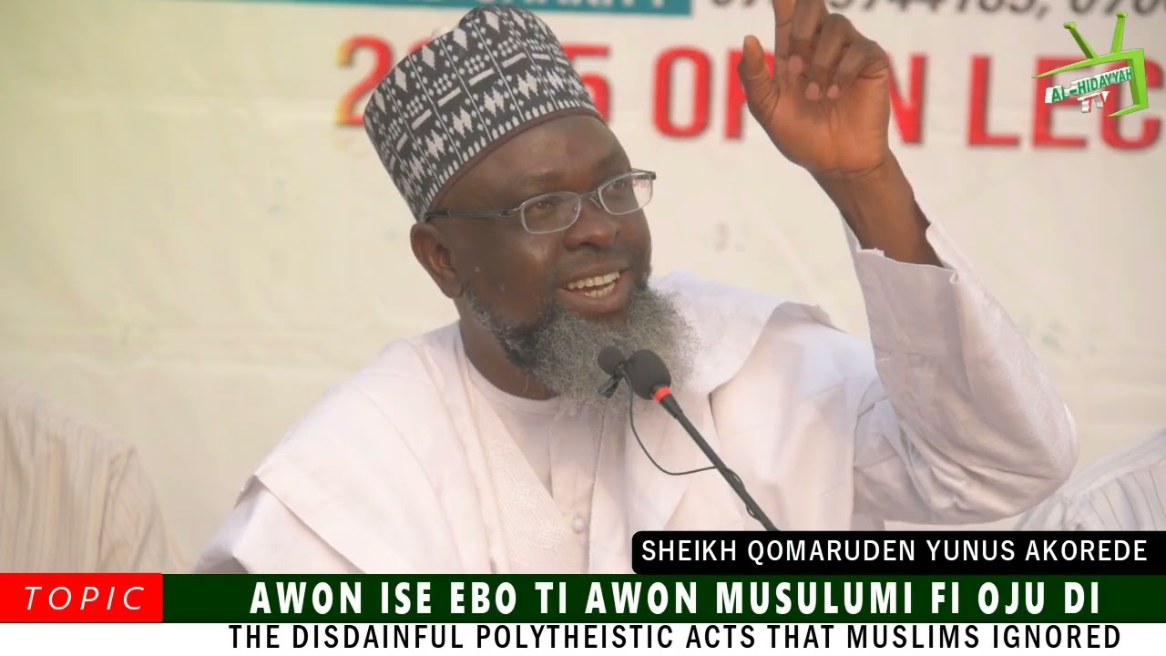DAY9. 2025 VILLAGE DAWAH. AWON ISE EBO TI AWON MUSULUMI FI OJU DI|| ASH-SHAYKH QOMARUDEEN YUNUS 