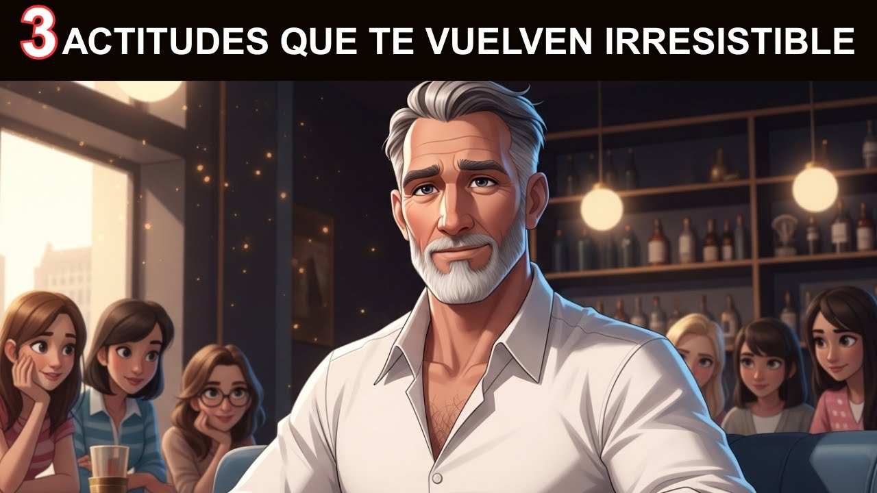 3 actitudes que vuelven irresistible a un hombre mayor ante mujeres jóvenes