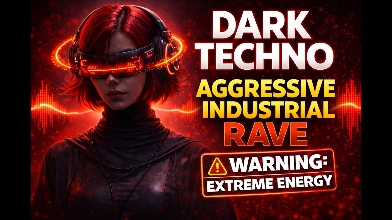 Dark Techno Mix 2026 🔴 Aggressive Underground Rave | Hypnotic Industrial Techno