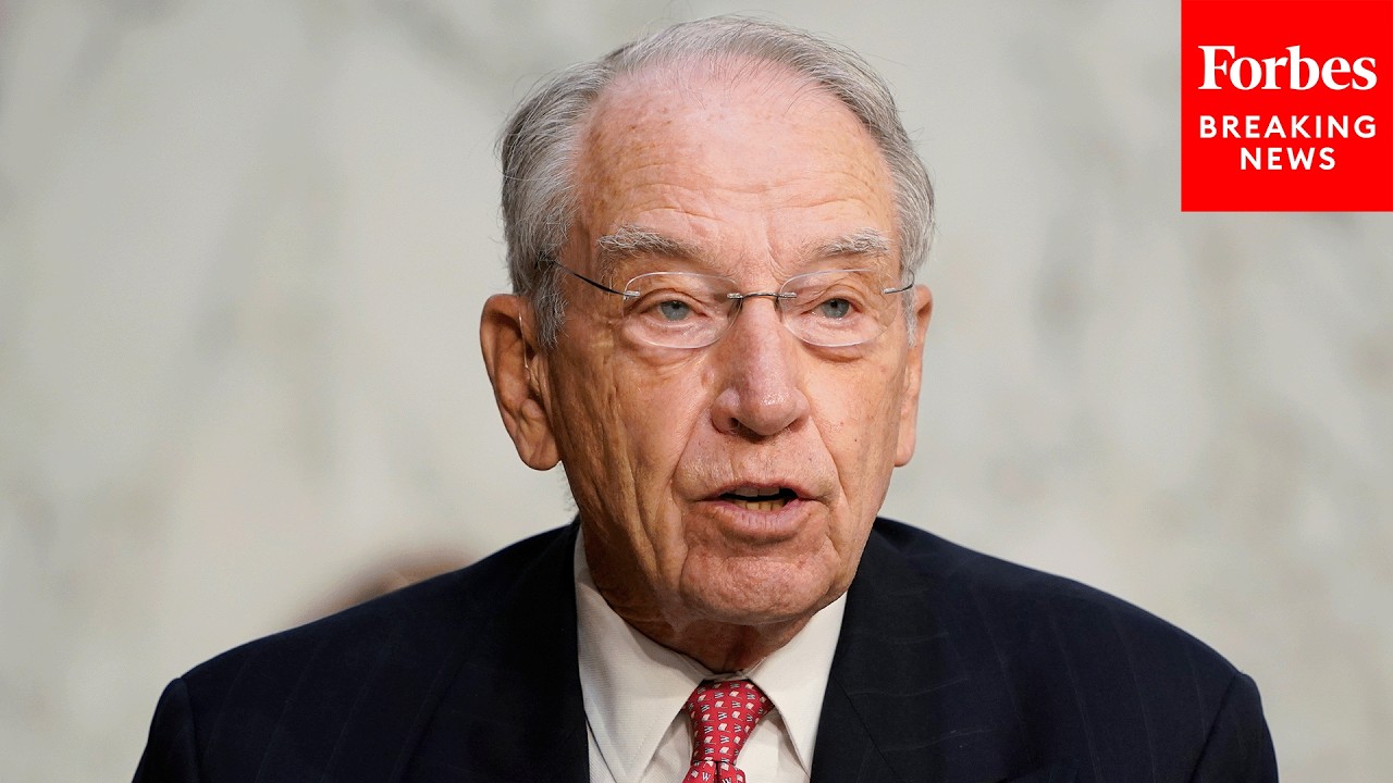 Chuck Grassley Leads Senate Judiciary Committee Business Meeting On Pending Bills And Nominations