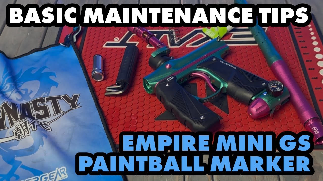 Paintball Tech Tips | Empire Mini GS | Basic Maintenance Routine