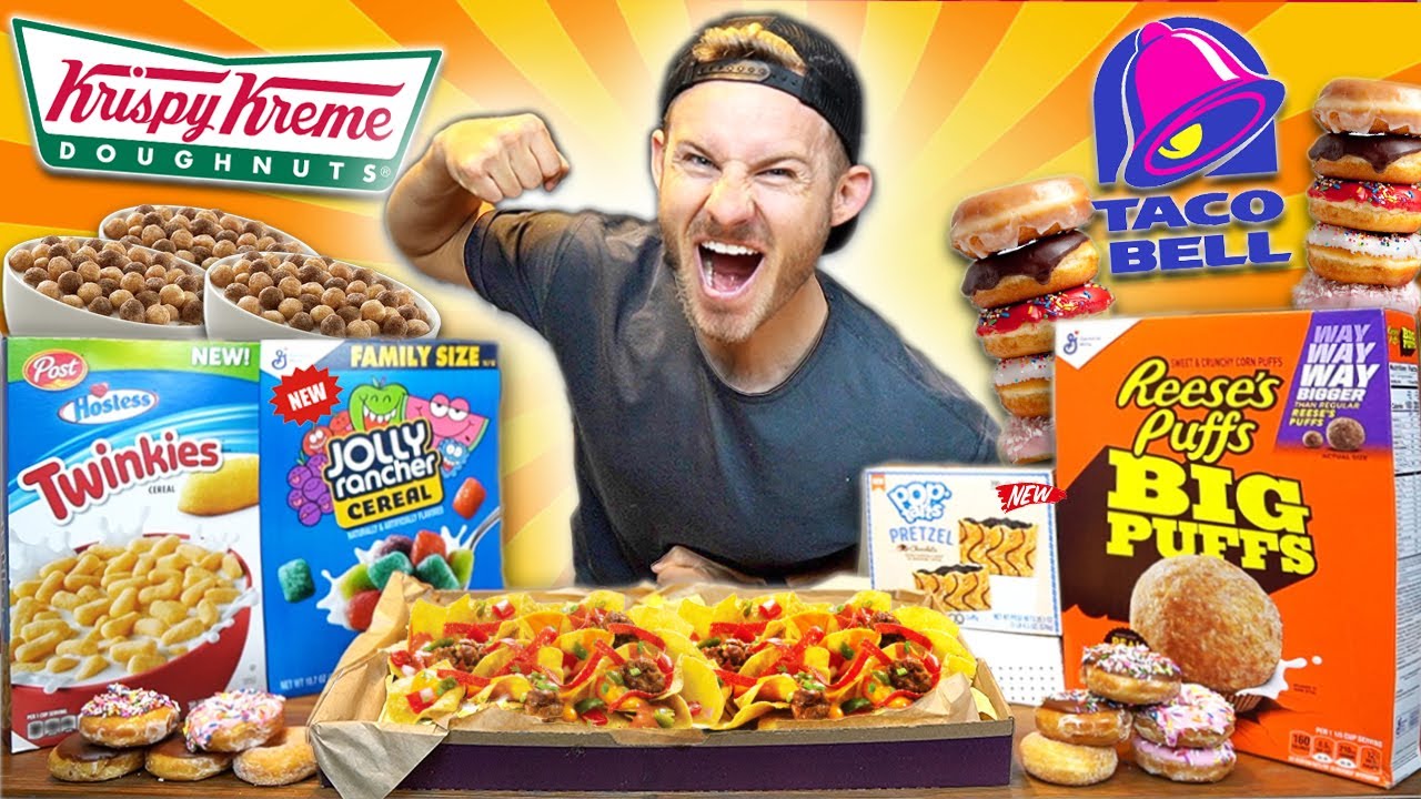 THE JANUARY CARB COLLECTION! (8,000+ CALORIE FOOD CHALLENGE)