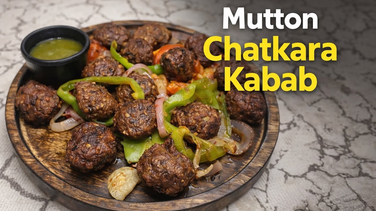 Spicy Soft And Juicy Chatkhara Kabab | Chatkhara Kabab Recipe