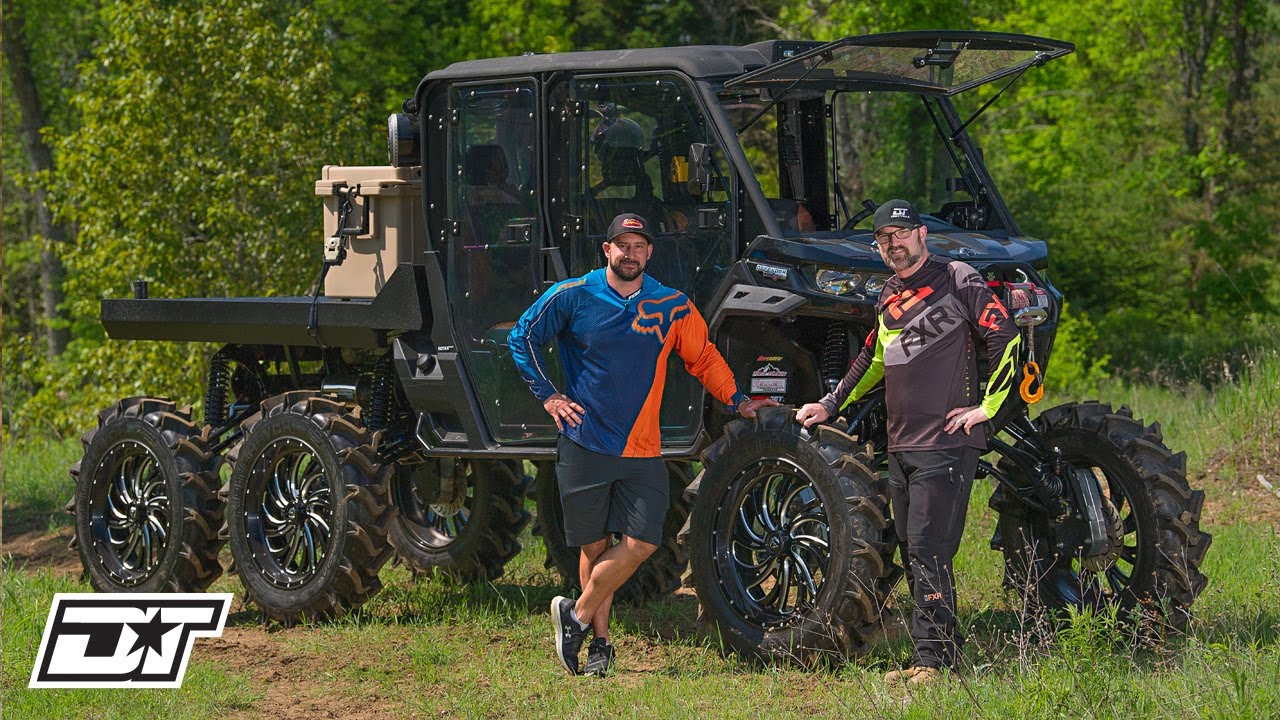 King Boss Quad's Totally Customized Defender Max 6x6!