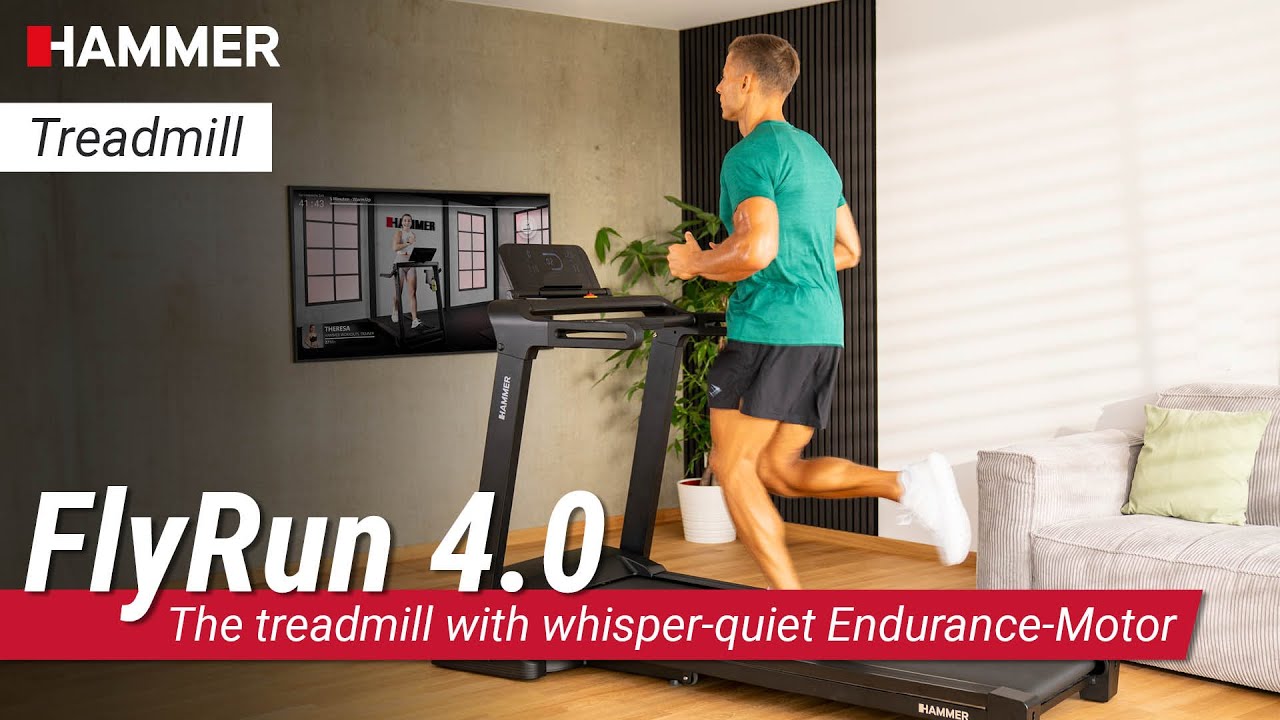 FlyRun 4.0 | The Treadmill with whisper-quiet Endurance-Motor | HAMMER