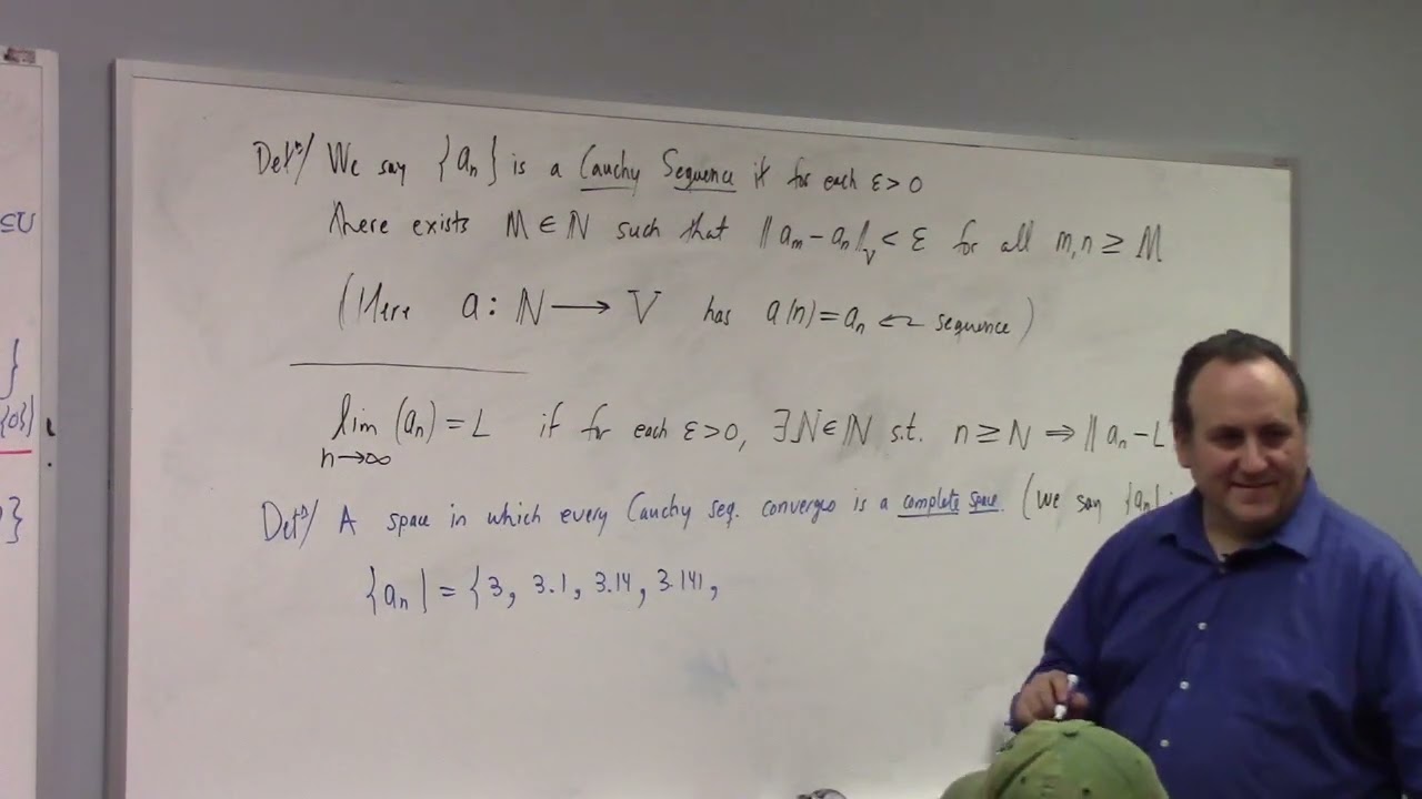 Advanced Calculus: L2: limit laws, continuity, sequences and completeness, 1-22-26 part 2