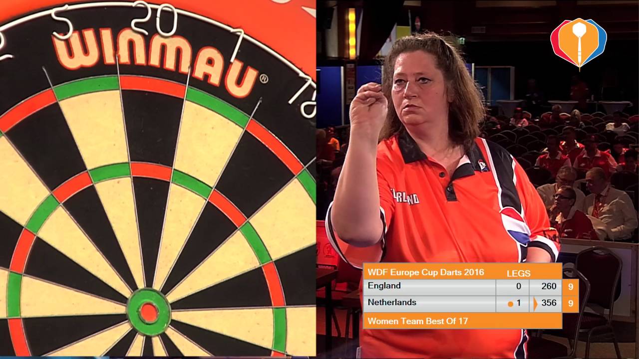 WDF Europe Cup Darts 2016 - England-Netherlands (Women's Teams)