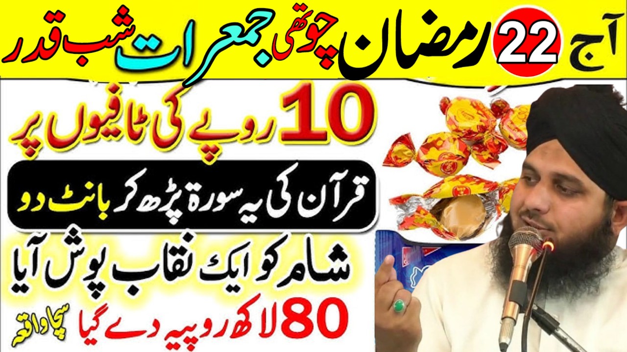 22 Ramzan Shab e Qadr Jumerat Surah Kausar Ka Powerful Wazifa | Taq Raat Ka Khaas Amal