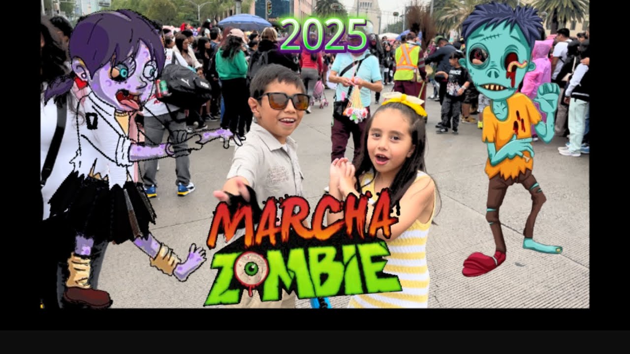 zombies atacan en CDMX 