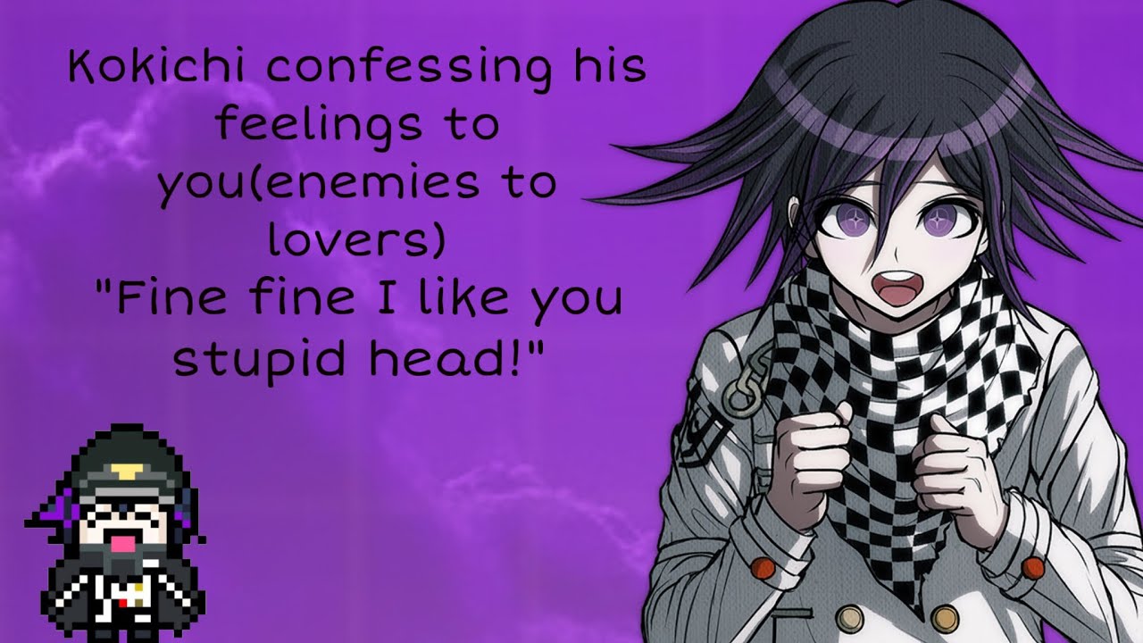 Kokichi confessing his feelings to you(enemies to lovers) #asmr #danganronpa #listener #kokichi