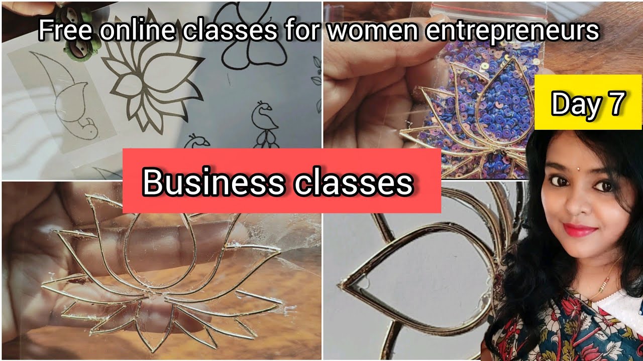 Free online classes for women entrepreneurs  #telugu #silkthreadbangles #new 