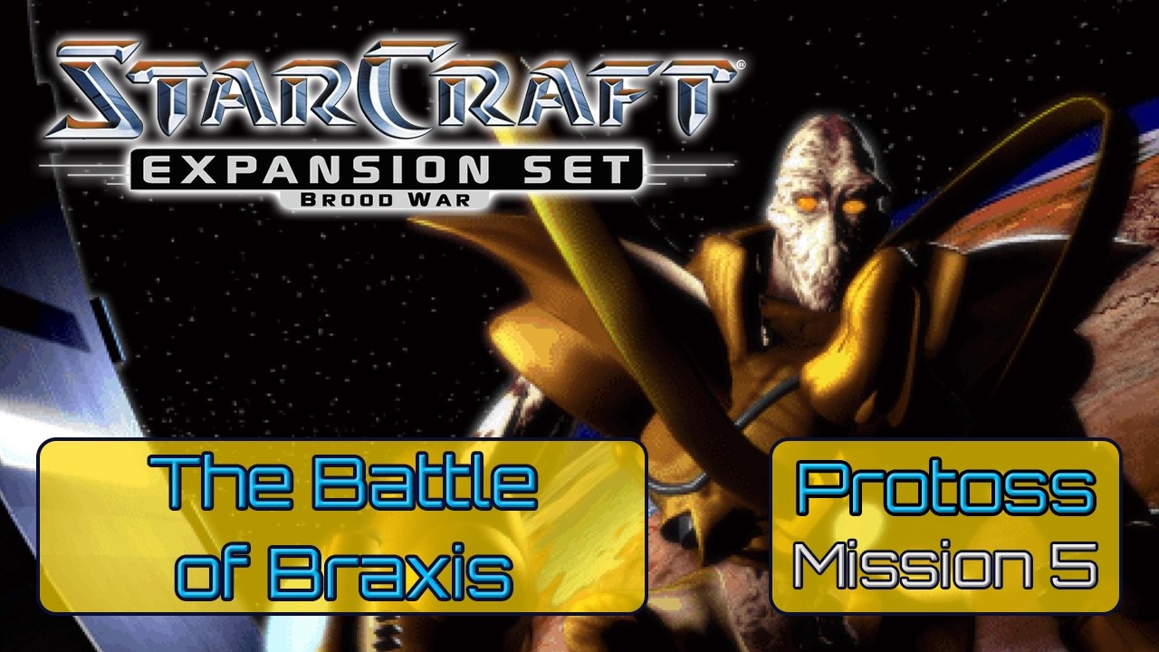 StarCraft: Brood War – Protoss Campaign #5 “The Battle of Braxis” | Classic RTS Gameplay