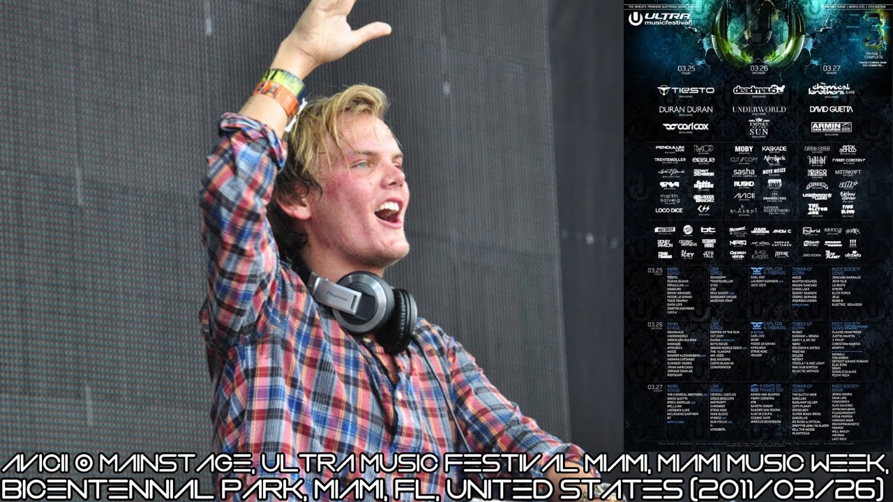 Avicii @ Day 2, Mainstage, Ultra Music Festival Miami, Miami Music Week, United States (2011/03/26)