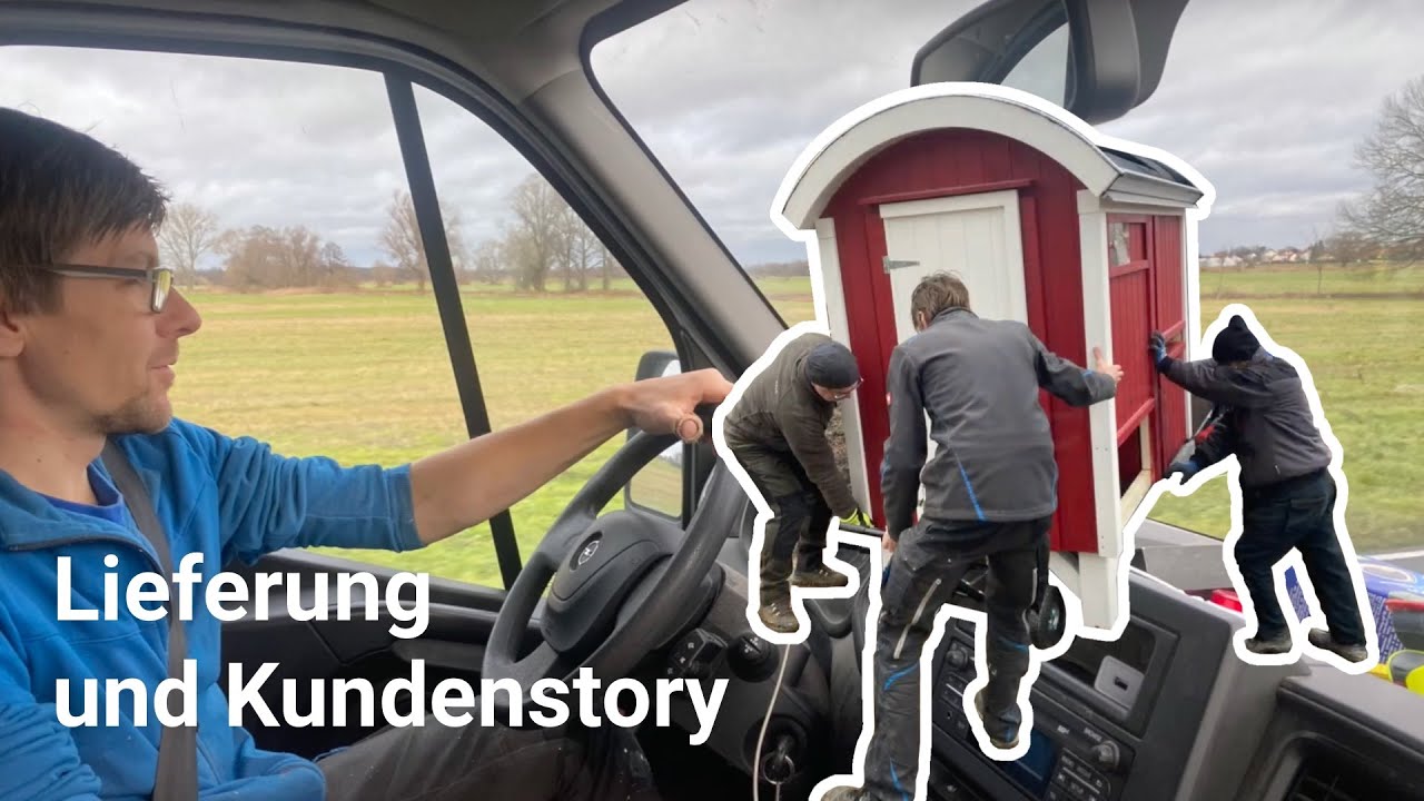 Kleiner Bauwagen ganz groß – Lieferung & Kundenstory!
