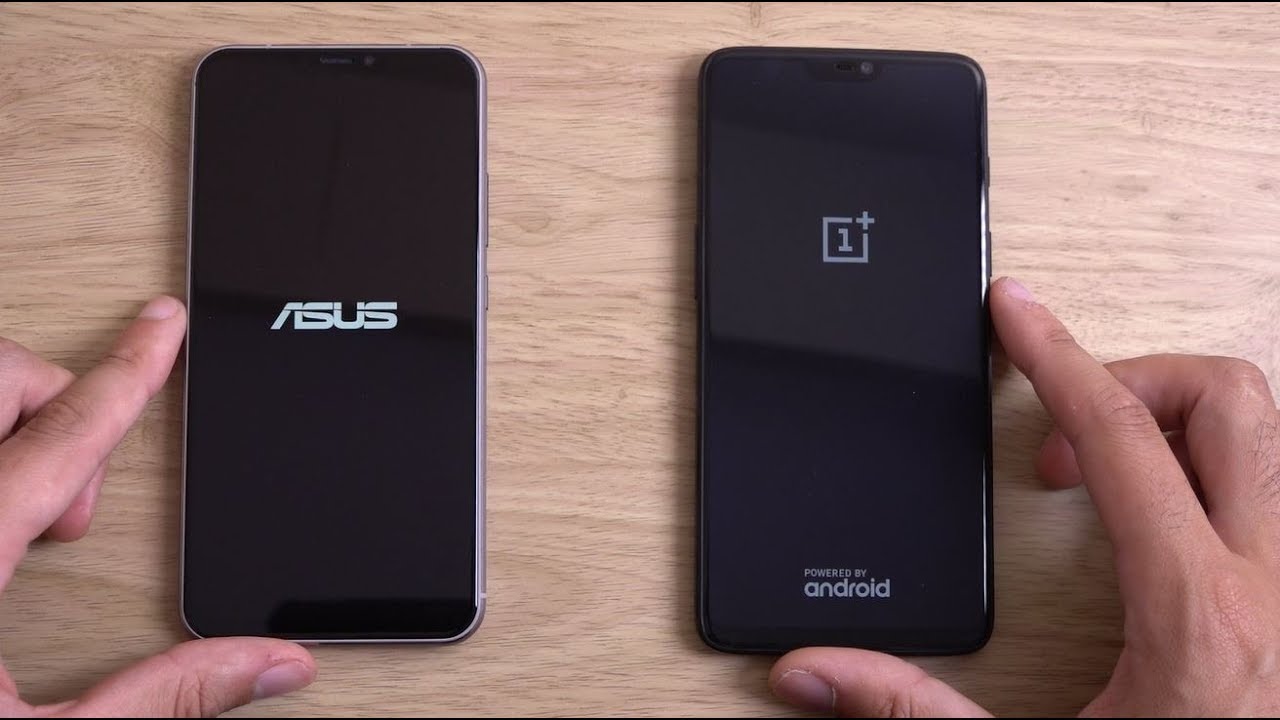 Asus Zenfone 5Z против OnePlus 6 — тест скорости!