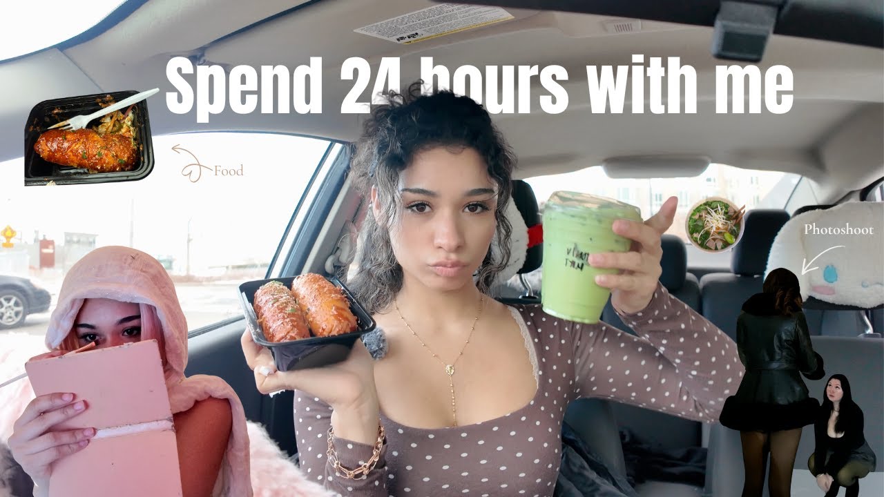 24 hours with me 🥯🍴⎹ Milwaukee Vlog 🌃, Photoshoot