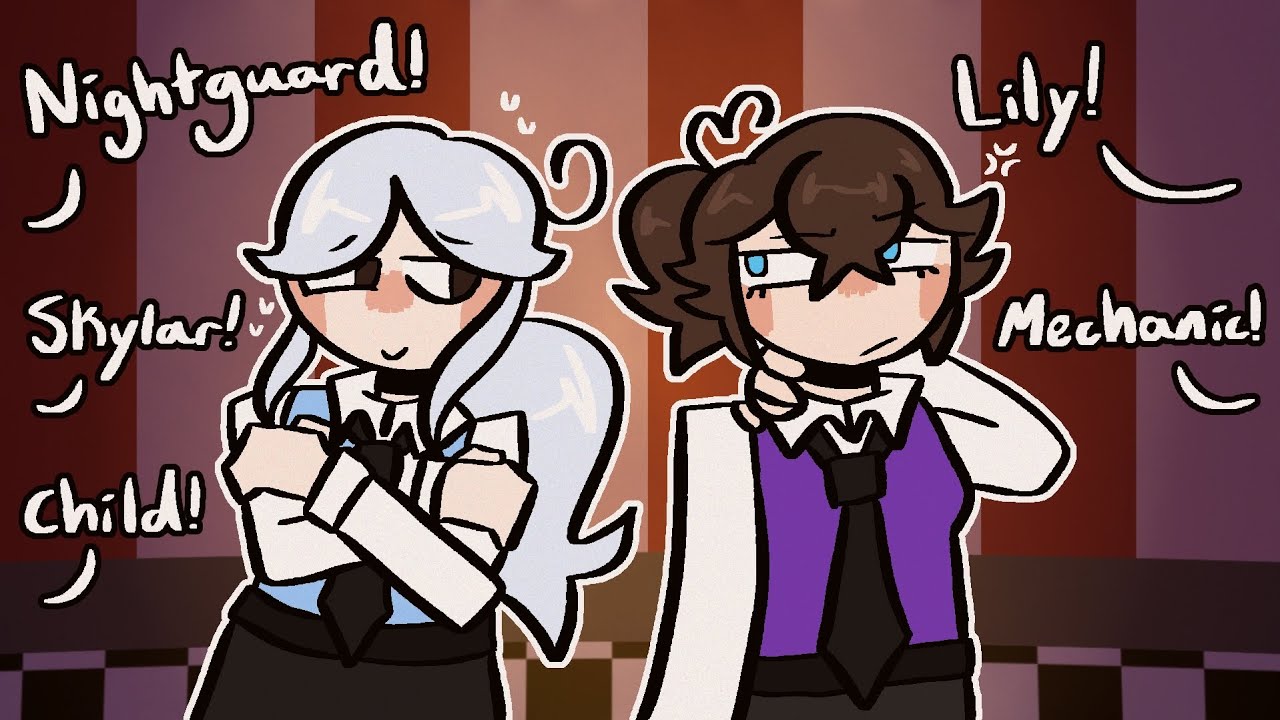 SKYLAR and LILLY SWAP?! || Minecraft FNAF Roleplay
