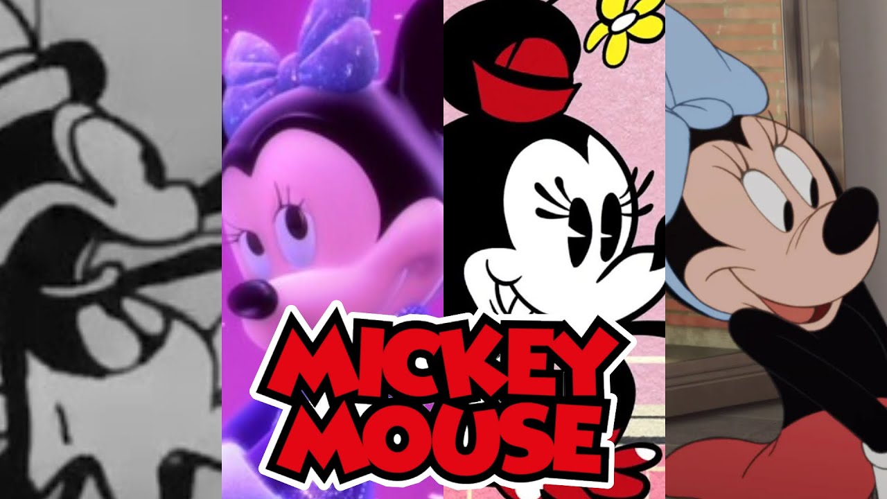 Minnie Mouse (Mickey Mouse) | Evolution In Movies & TV (1928 - 2024)