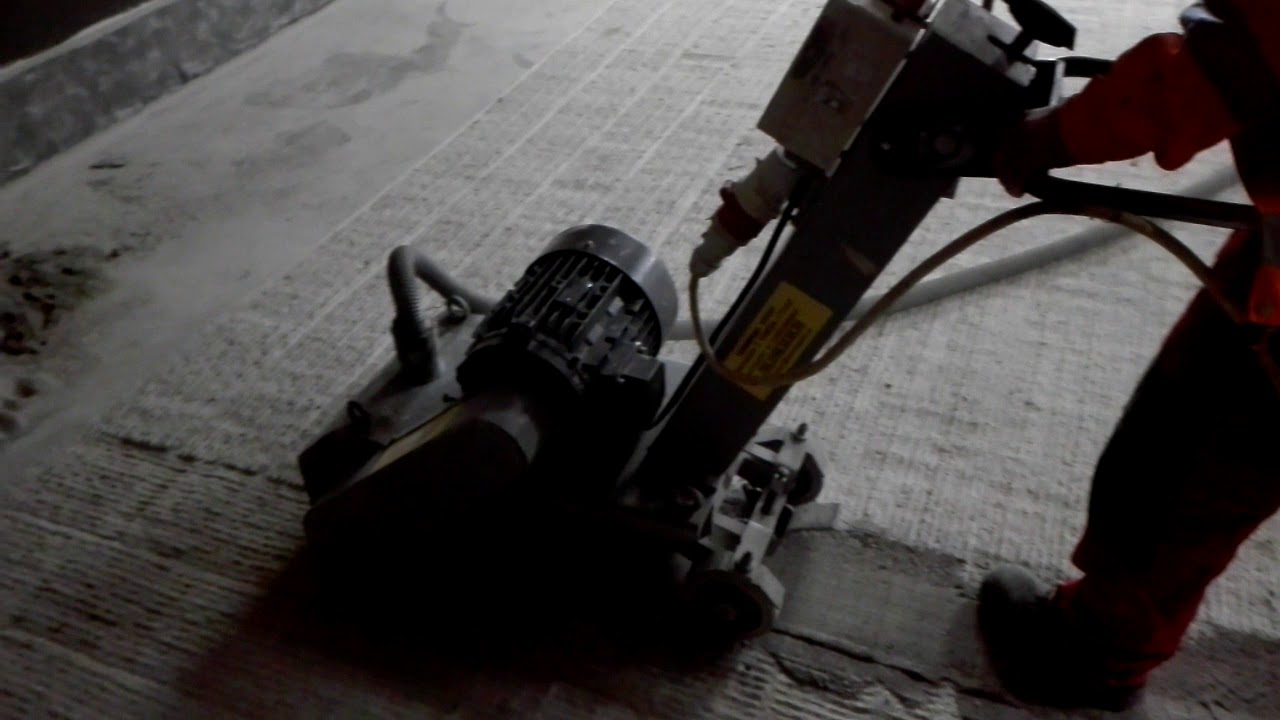 Pregatire si degrosare pardoseli de beton Schwamborn BEF250 Tehnopard Expert