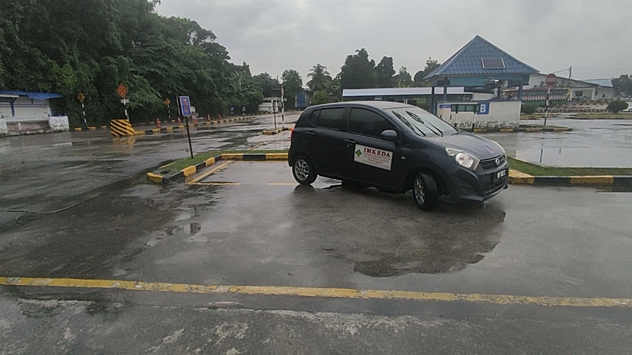 KPP02 -AMALI DI LITAR (MEMAKIR SISI) STEP MASUK PARKIR